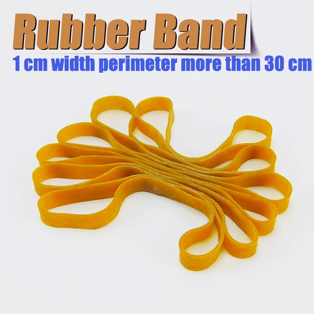 Big Rubber Bands Thick Rubber Bands Wide Rubber Bands Heavy Duty, Large  Rubber Bands Office Supplies (20 Pieces) - AliExpress