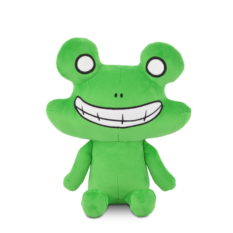 

Cool brother frog plush toy frog plush toy cute simulation pet fluffy baby doll child birthday gift