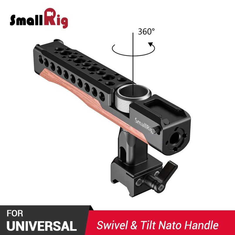 SmallRig DSLR камера быстросъемная вращающаяся Nato ручка для боковой ручки и верхней ручки для SmallRig BMPCC 4 K/6 K клетка 2203 2362