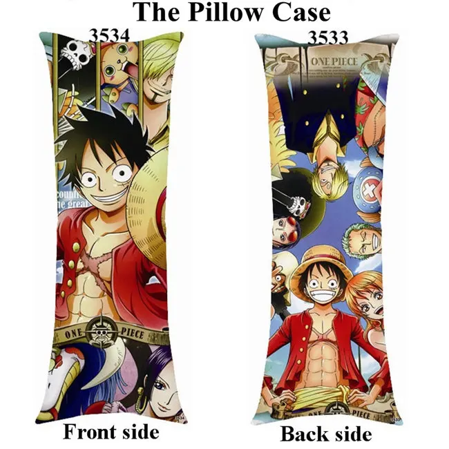 Мультяшный цельный чехол Roronoa Zoro pillowcover Trafalgar Law аниме обнимающий длинный размер наволочка для тела чехол на заказ - Цвет: pillowcase