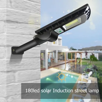 

Solar LED Wall Light Powered Outdoor Automatically Home Waterproof IP66 Solar Recharging Fence Landscape Street Induction Lamps