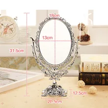 Лидер продаж! винтажное зеркало для макияжа, настольное вращающееся зеркало с бабочкой и розами, инструмент для декора TK-ing
