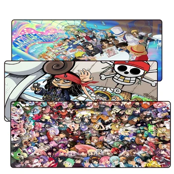 

90*40cm one piece mouse pad gaming mouse pad large cartoon Anime rubber mouse pad Keyboard Mat Table Mat For Dota LOL