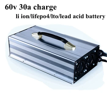 

60v 30A Charger Customize Voltage 60v 30A 25A Lithium Battery Charger 16s 67.2v Li Ion 20s 73v 25s 70v LTO Smart Charger