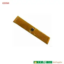Мягкий FPC материал термостойкий длинный диапазон моющийся UHF RFID FPC тег для управления шинами гостиничные бирки для белья полотенце Одежда