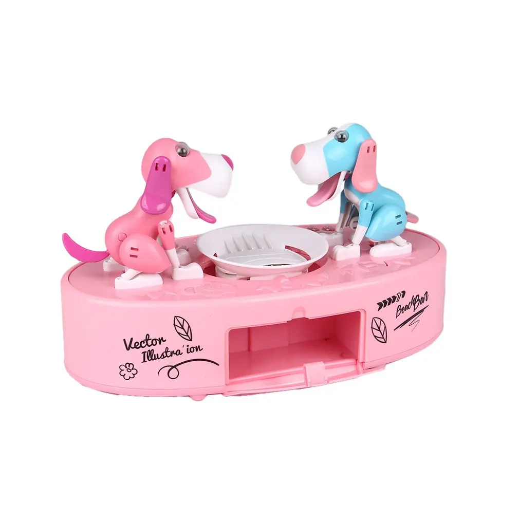 Electric Dog Shape Money Storage Cute Stealing Dog Money Box Coin Storage Bank Electronic Component Piggy Bank