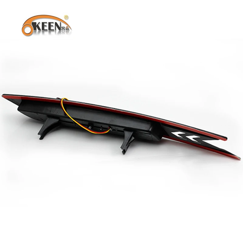 2 предмета в комплекте, для Хонда сrv C-RV 2010 2011 светодиодный красный Len задний бампер отражатель светодиодный стоп Предупреждение ходовой задний фонарь DC12V