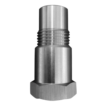 

New Car Straight M18X1.6 46.5mm O2 Oxygen Sensor Extension Spacer Converter Joint