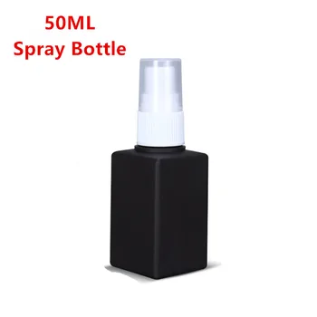 

UMETASS 50ML Plastic spray bottle Square PE bottles for cosmetic perfume Portable Liquid container 100PCS/lot