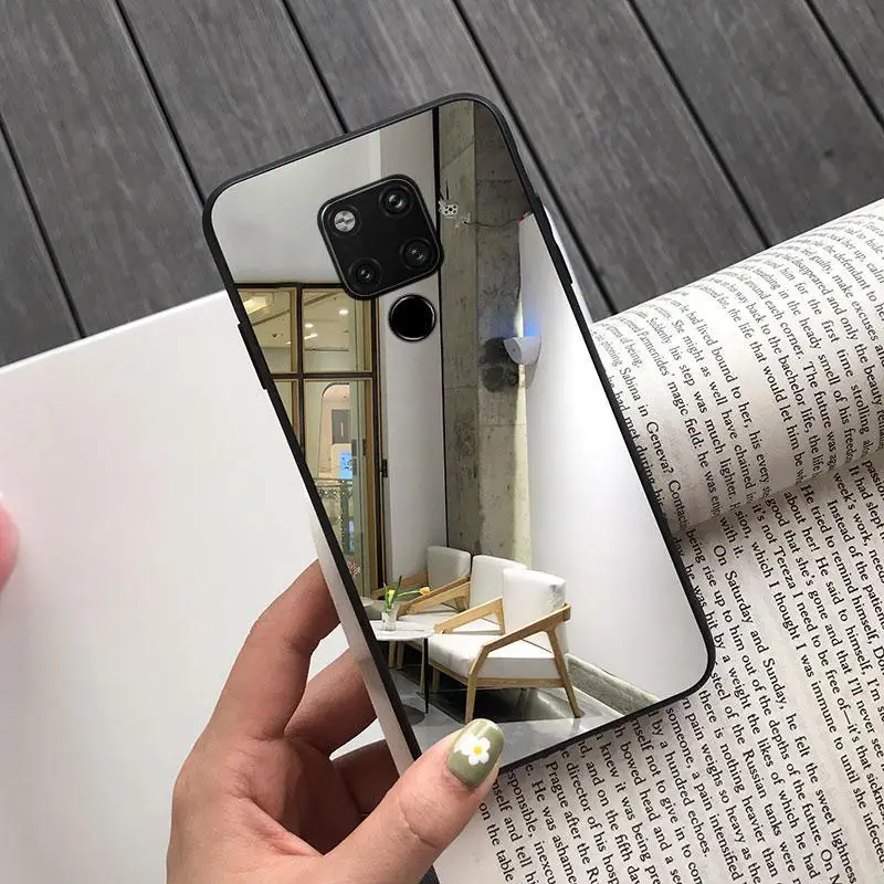 Акриловый чехол для huawei Nova 5i 5 P30 P20 Mate20 Pro Honor 20 10 9 Lite 10i 20i 8A 8C 8X Y5 Y6 P Smart зеркало TPU Защитный чехол