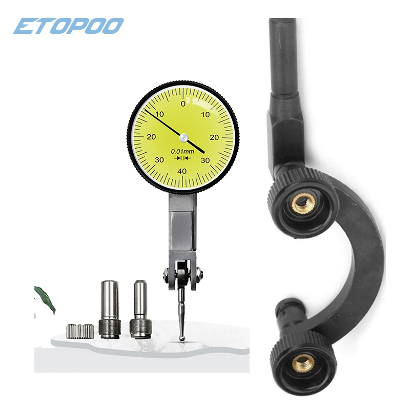 Dial Indicator Half Round Combination Arc Holder 8mm Rod Base Stand Center Finder Measurement Tool Support