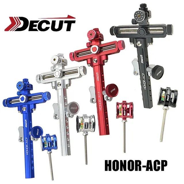 US $113.97 DECUT 1 Set Archery Compound Bow Scope Power Lens Stand Aluminum Alloy 4x/6x/8x For Shooting Huntin