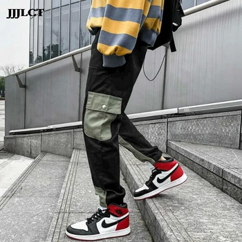 

Fashion hit color new loose beam men's overalls hip hop men's pants new men's trend hot pants