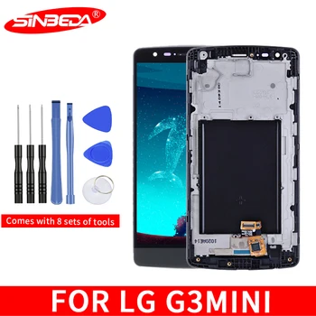 

Sinbeda 5.0" LCD for LG G3S G3 mini Display Touch Screen Digitizer with Frame Replacement for G3 Mini LCD G3S D722 D724 Display