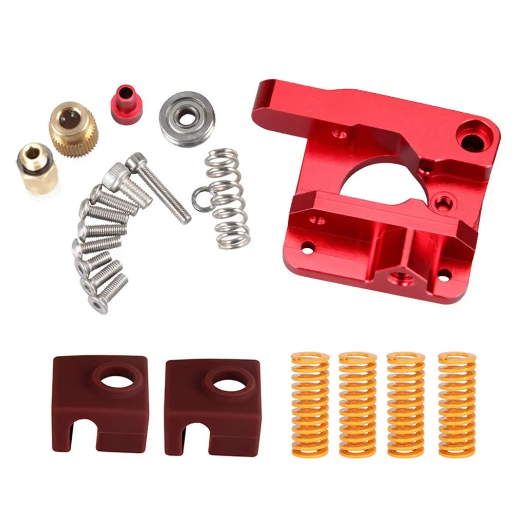 Высокое качество CR10/Ender3 экструдер набор для 3d принтера CR10/Ender3 экструдер+ PETG трубка+ пружина+ силиконовый чехол
