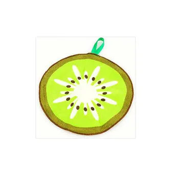 

Hangable cartoon fruit pattern towel hand towel kitchen absorbent rag towel cloth towel children's handkerchief