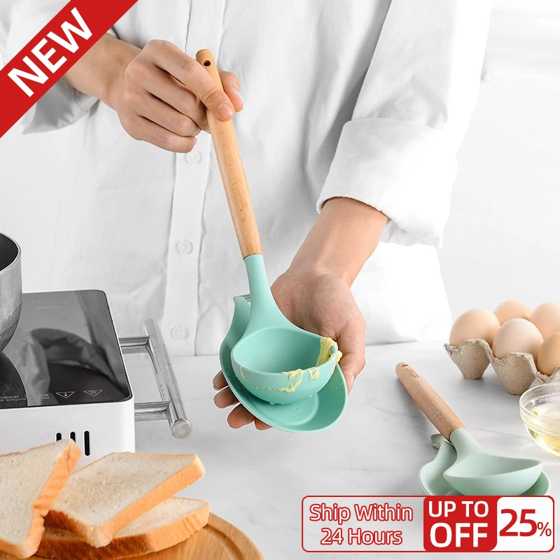 Silicone Insulation Spoon Rest Heat Resistant Placemat Drink Glass Coaster Tray Spoon Pad Eat Mat Pot Holder Kitchen Accessories