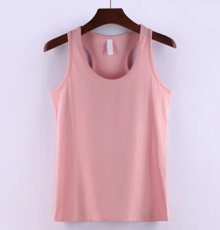 pink1310 Toivotukasia, одноцветные, тонкие, женские майки, летние, без рукавов, Джерси, хлопковые майки, майки, футболки для женщин, сексуальный топ, белый, черный - Цвет: pink1310