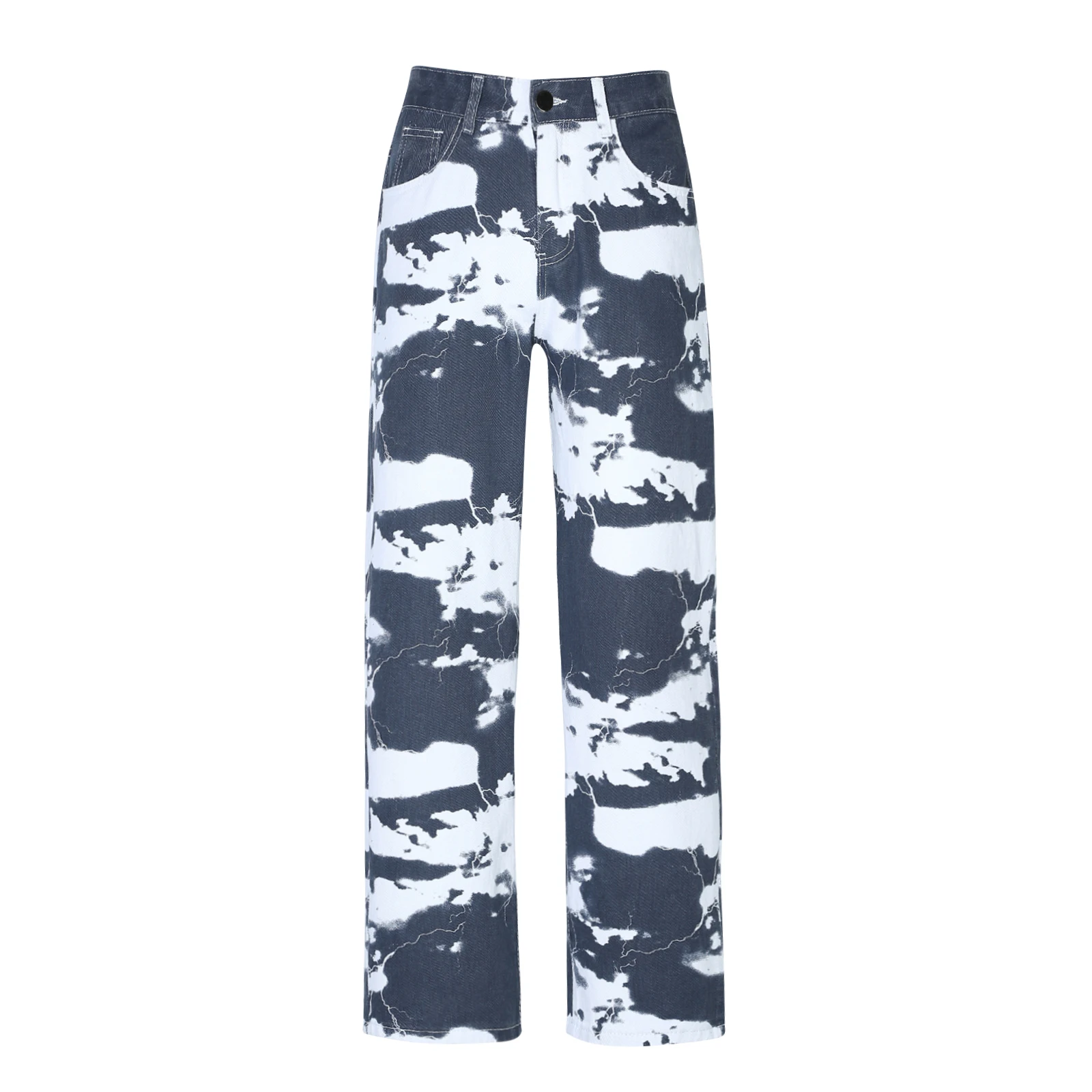 גברים ג 'ינס אביב סתיו Streetwear Loose 