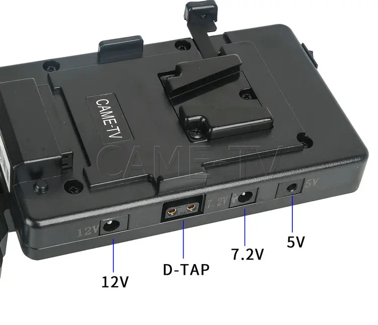 CAME-TV VM02 V-Mount battery Plate включает соединительный кабель