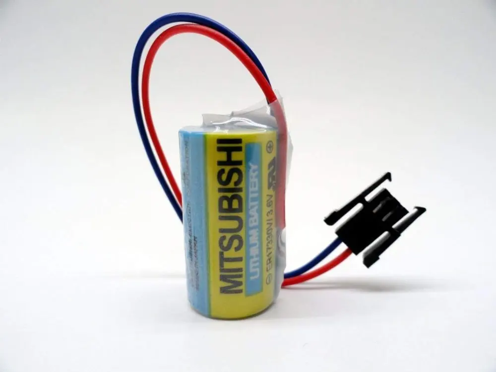 Lote 2 piezas A6BAT ER17330V PLC 3,6 V 2000 mAh аккумулятор промышленный с enchufe для Mitsubishi Servo A6BAT PLC