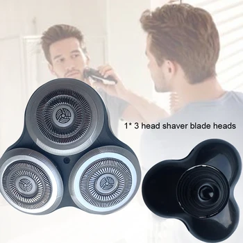 

Shaver Head Replacement Fast Razor Double Ring Blade Beard Cleaning Cutter Floating Easy Install For Philips SH70 RQ10