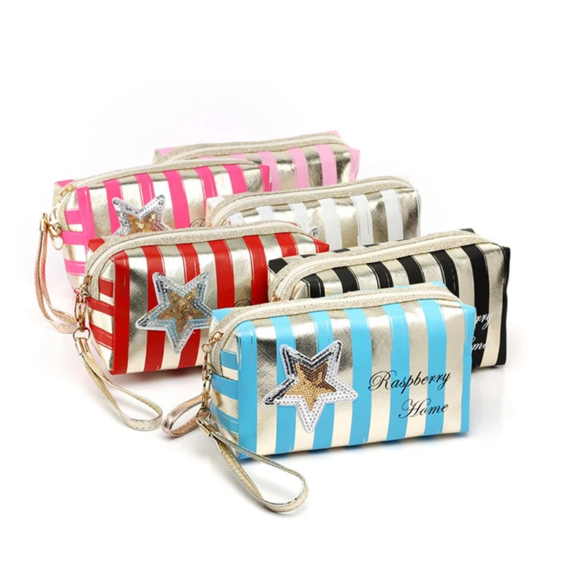 

Women Make Up Bag Waterproof Laser Cosmetic Bags PVC Pouch Wash Toiletry Bag Travel Organizer Case Mujer Bolsa