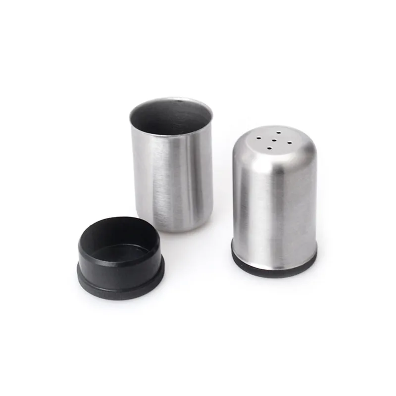 Description Picture 6 of item300Pcs/Lot Stainless Steel Spice Jar Dredge Salt Sugar Spice Pepper Shaker Seasoning Multi-purpose Kitchen Tool