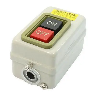 

2 Postion Three Phase On-Off Locking Push Button Switch AC500V 15AMP