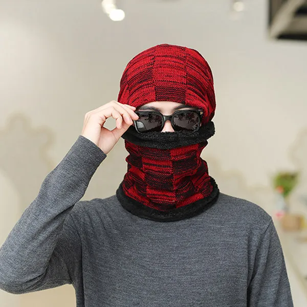 Бренд Skullies Beanies женские зимние шапки для мужчин вязаная шапка для мужчин Famale Beany Gorro теплая шапка Touca Мужская зимняя шапка - Цвет: 3