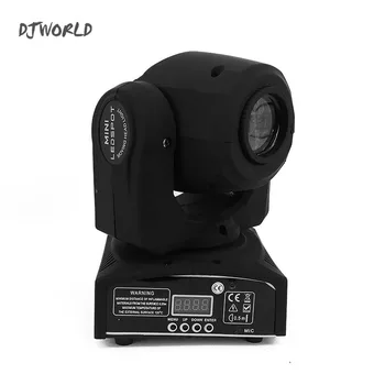 

Djworld 30W LED Spot Moving Head Light LED DJ Gobo 30W RGB Moving Heads Lights DMX 512 Super Bright Luces Discoteca Decoration