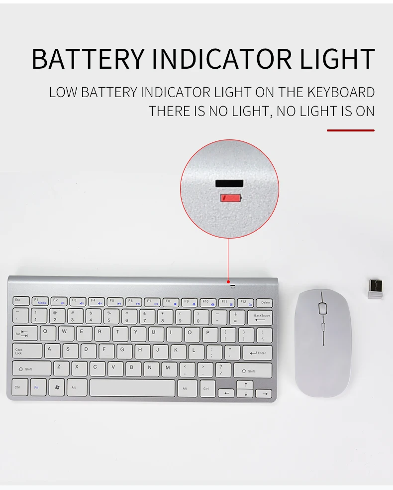 para ios android 2.4g mini teclado mouse