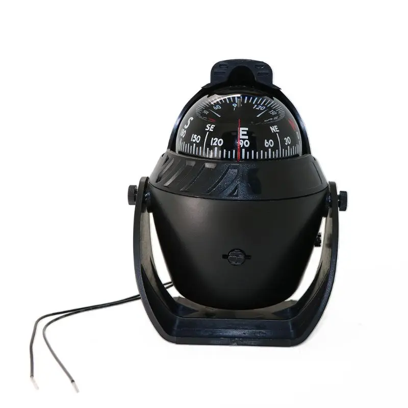 

Pivoting Nautical Compass Car Marine Guide Ball with Magnetic Declination Adjustment