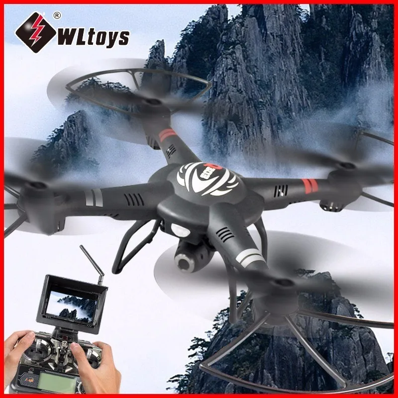 Оригинальные вертолеты WLtoys Q303 RC 5 8G FPV HD камера 4CH 6 осевой гироскоп RTF Квадрокоптер