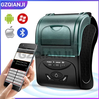

Portable Mobile Mini Printer 58mm Thermal Bluetooth Receipt Printer Compatiable Loyverse POS Android ios Cashier Bill Printer