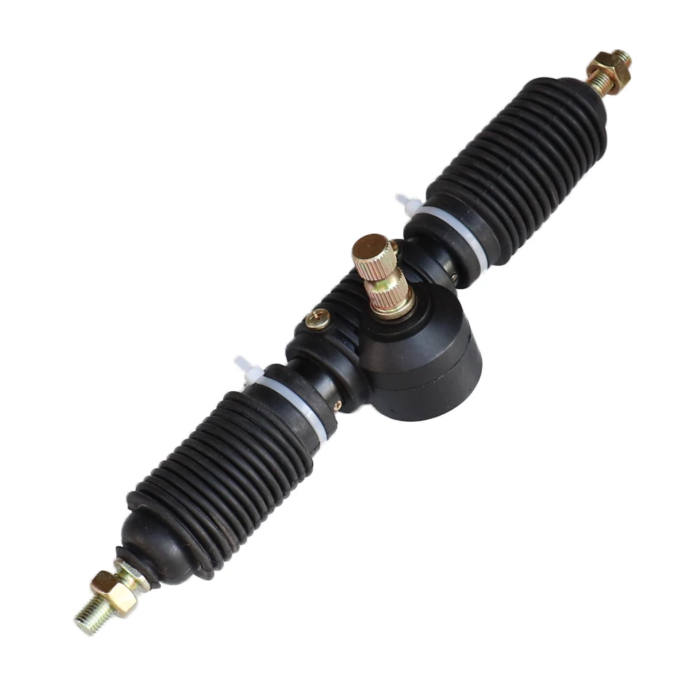 M10 1pcs 310mm Eccentric Power Steering Gear Shaft Rack Pinion Assembly For China Go Kart Buggy Golf Karting ATV UTV Bike Parts