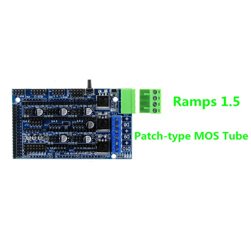 3D Printer Parts Upgraded for Arduino 3D Printer Ramps 1.4 1.5 1.6 Control Board Panel with Heatsink Expansion Control (01)