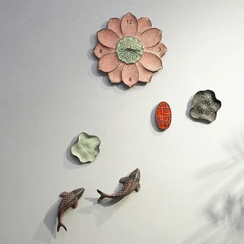 

Creative Chinese Wall Clock Digital Art Vintage Large Silent Living Room Quartz Wall Clock Reloj De Pared Home Decor DB60WC