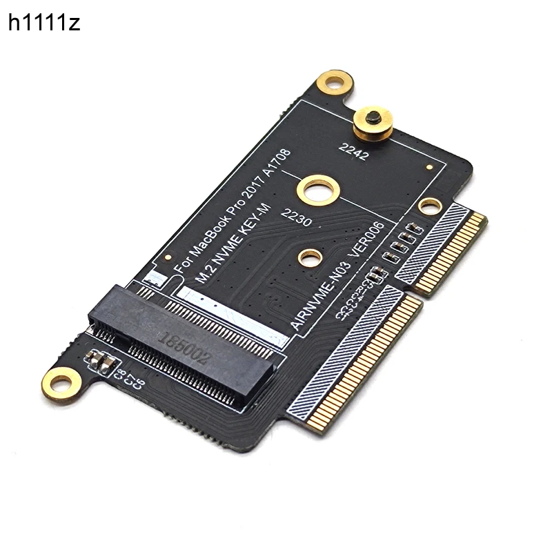 NEUE A1708 SSD Adapter NVMe PCI Express PCIE zu NGFF M2 SSD Adapter Karte  M.2 SSD für Apple Macbook Pro retina 13 
