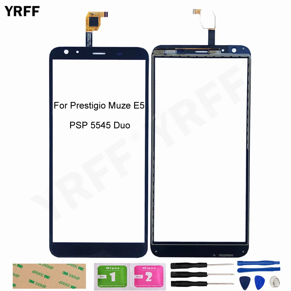 

New Glass Panel Sensor Touch For Prestigio Muze E5 PSP 5545 DUO Touch Screen Digitizer Glass Panel