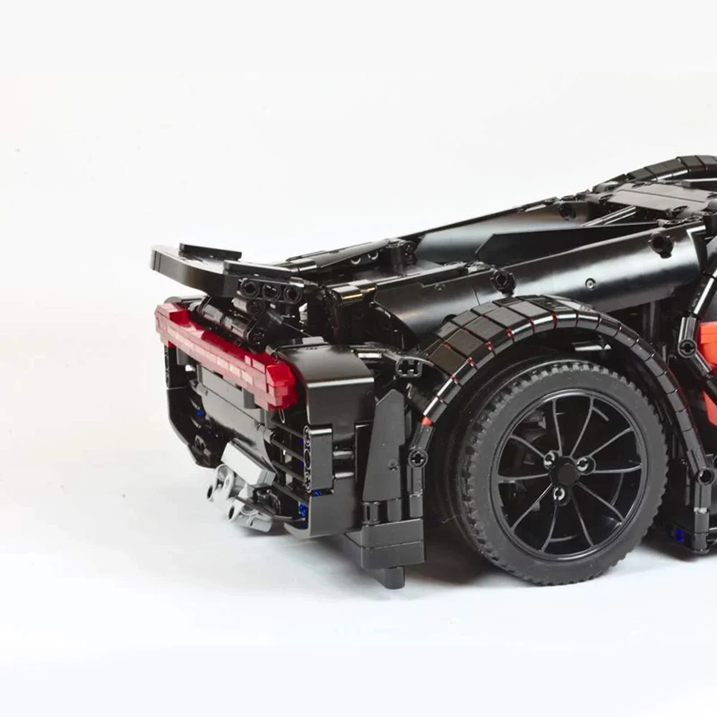 BuildMOC совместимый с Bugatti Chiron наборы гоночных автомобилей совместимые 9658