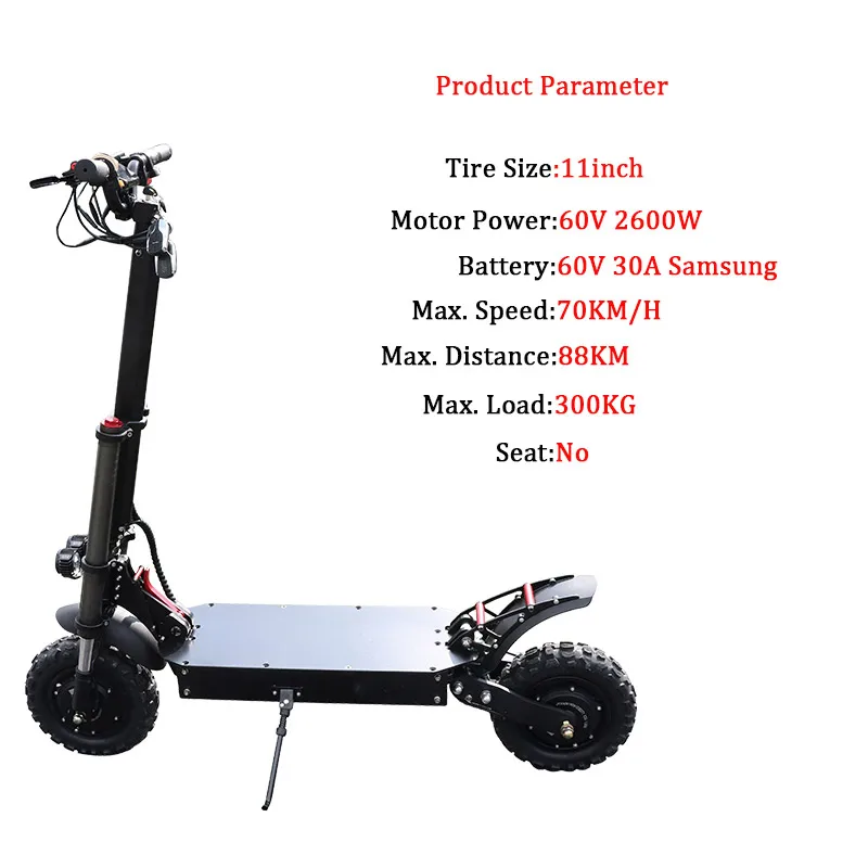 60 в 2600 Вт/3200 Вт Электрический Скутер макс 80 км/ч с батареей samsung Patinete Eletrico Adulto Ховерборд E скутер скейтборд мотор - Цвет: 30A 2600W