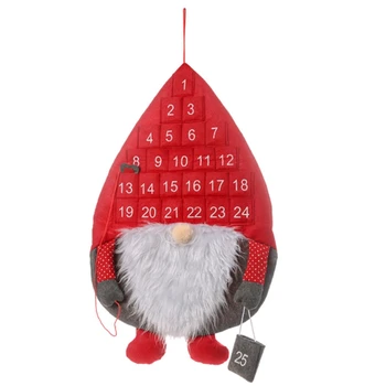 

Christmas Decorations Lovely Nordic Forest Elderly Calendar and Rudolf Countdown Calendar to Decoration Your Home