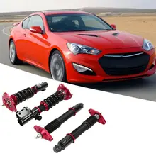 Амортизатор стойки 4 шт. Coilover амортизационная стойка комплект подходит для Hyundai Genesis Coupe 11-15 2-дверный модели только для автомобиля