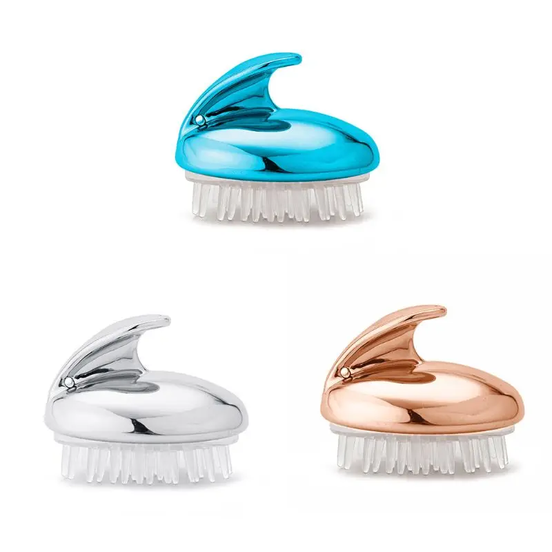 

1PC Silicone Shampoo Scalp Shower Body Hair Massage Washing Massager Brush Comb