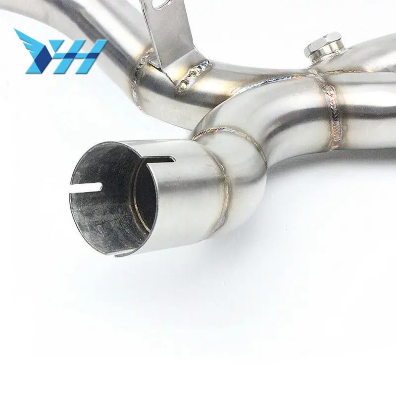 Motorcycle Exhaust Muffler Slip on Full System Pipe Modified Front Pipe Tube Header Link Stainess Steel Pipe For Kawasaki Z1000