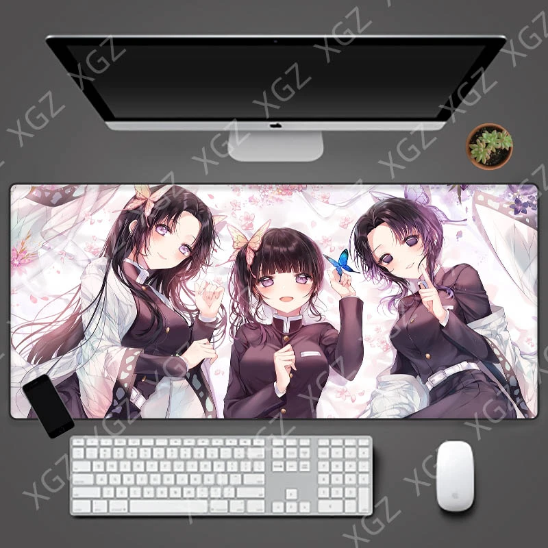 Xgz Special Offer Large Mouse Pad Black Seaming Cartoon Sexy Cute Laptop Desk Mat Anime Big Breast Girl Non Slip Universal Xxl Mouse Pads Aliexpress