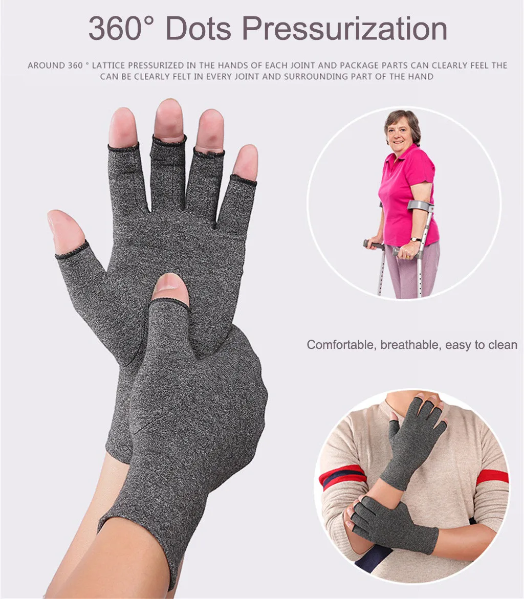 Новые перчатки при артрите для мужчин и женщин ревматоидные компрессионные перчатки для рук для остеоартрита