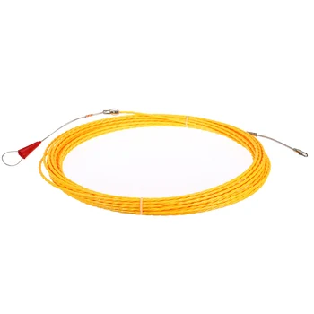 Dispositivo de guía de Cable eléctrico de fibra de vidrio, extractor de empuje, conducto, cinta de pescar, accesorios de cableado, 10/20/30m, 3/4mm 2