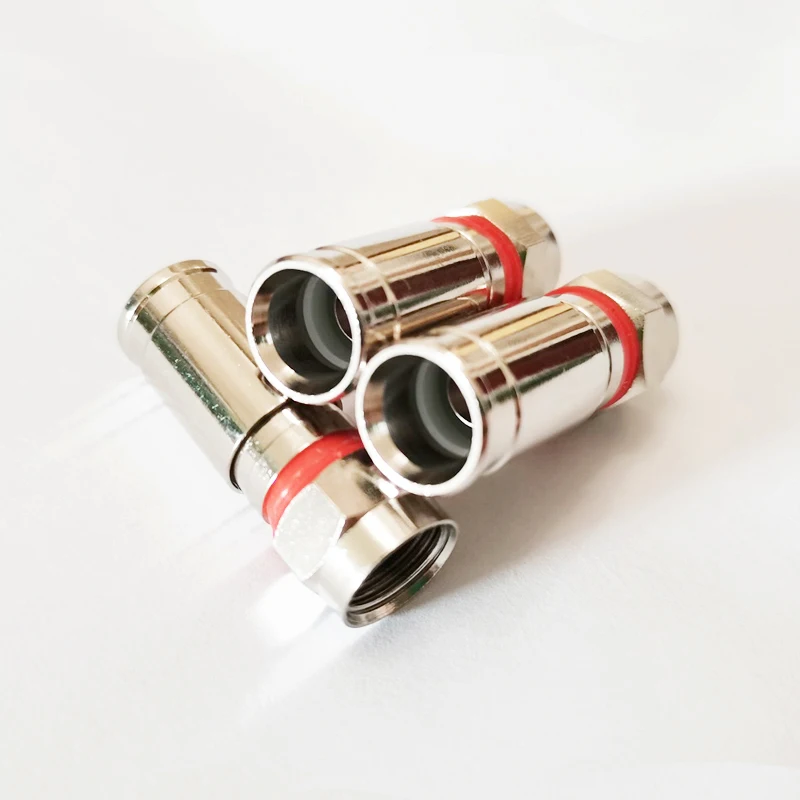 Nchtek Rg6 Weatherproof F Compression Connector Rg6 Compression